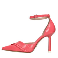 Décolleté slingback in pelle 