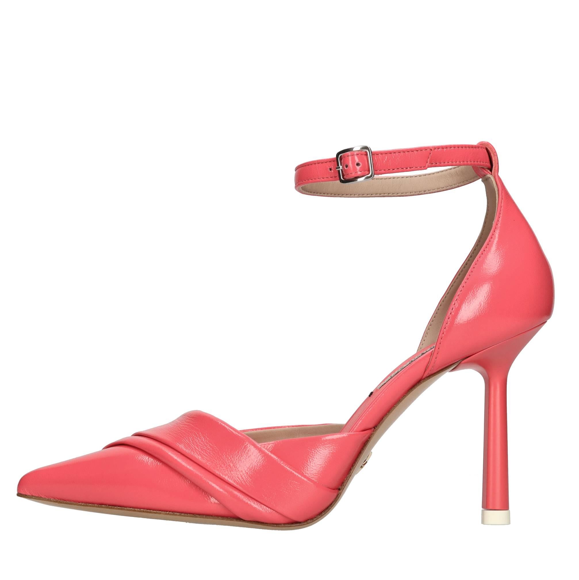 Décolleté slingback in pelle 