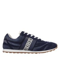 Sneakers in camoscio effetto vintage 