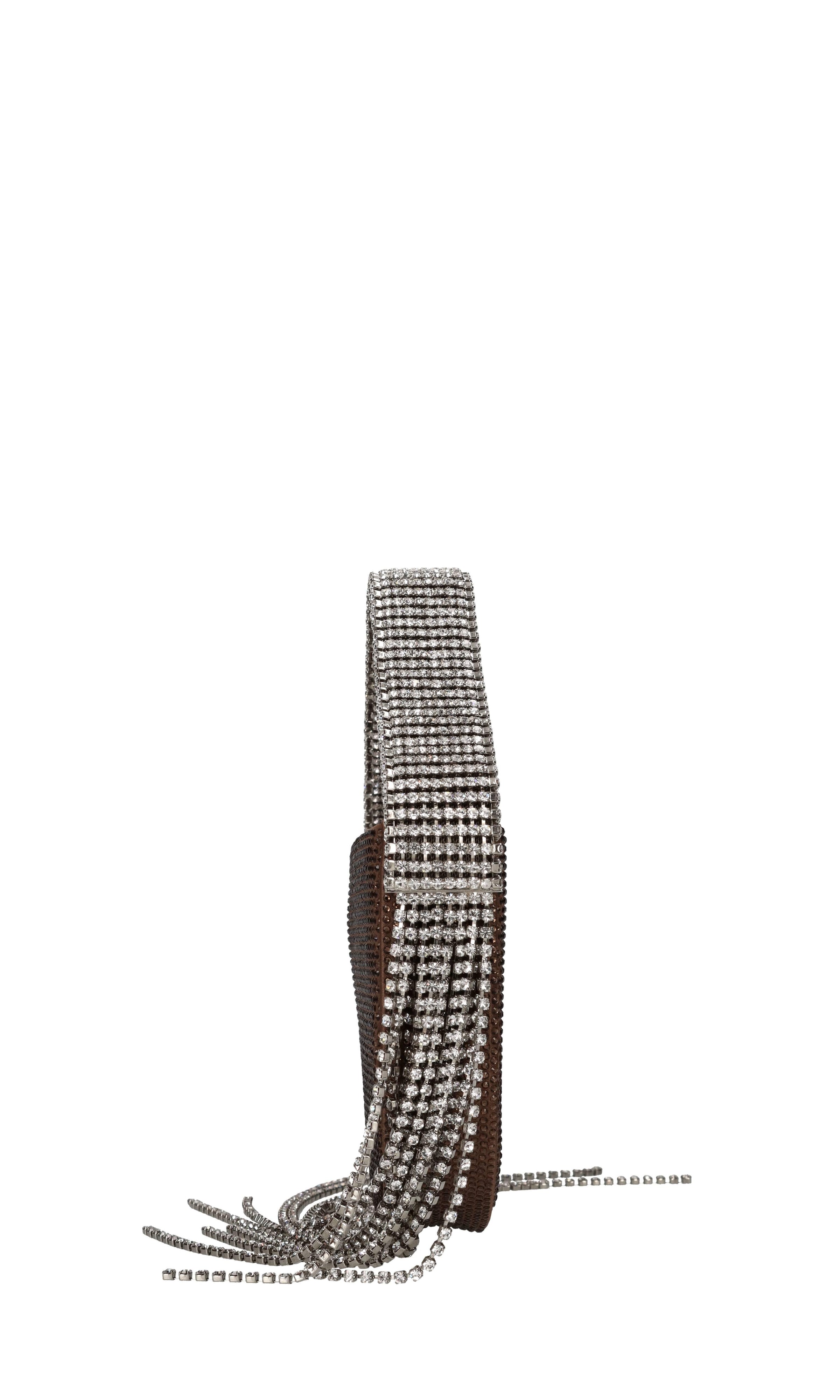 Borsa in raso e strass 