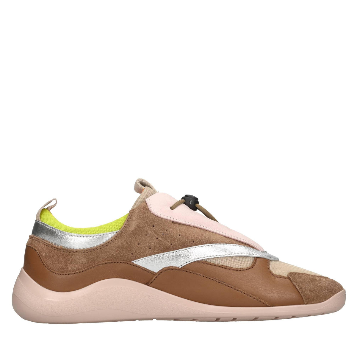 Sneakers multimateriale 