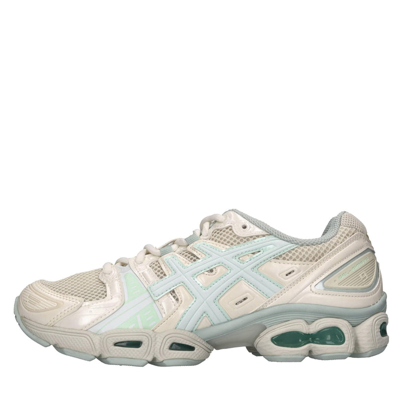Sneakers in ecopelle e tessuto 