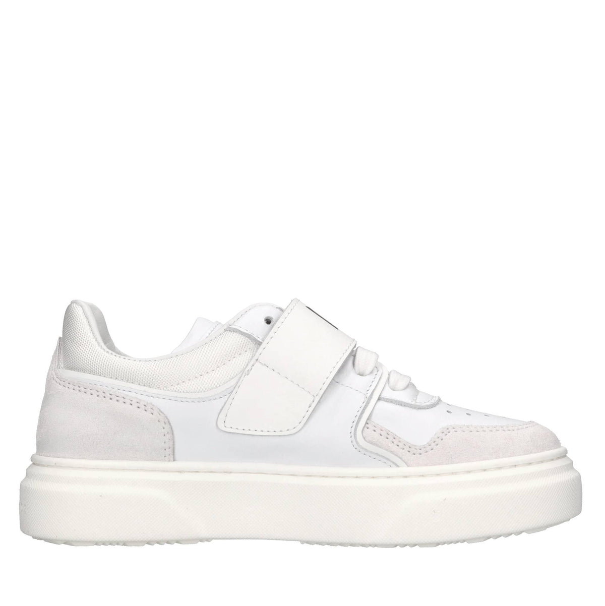 Sneakers in pelle e camoscio 