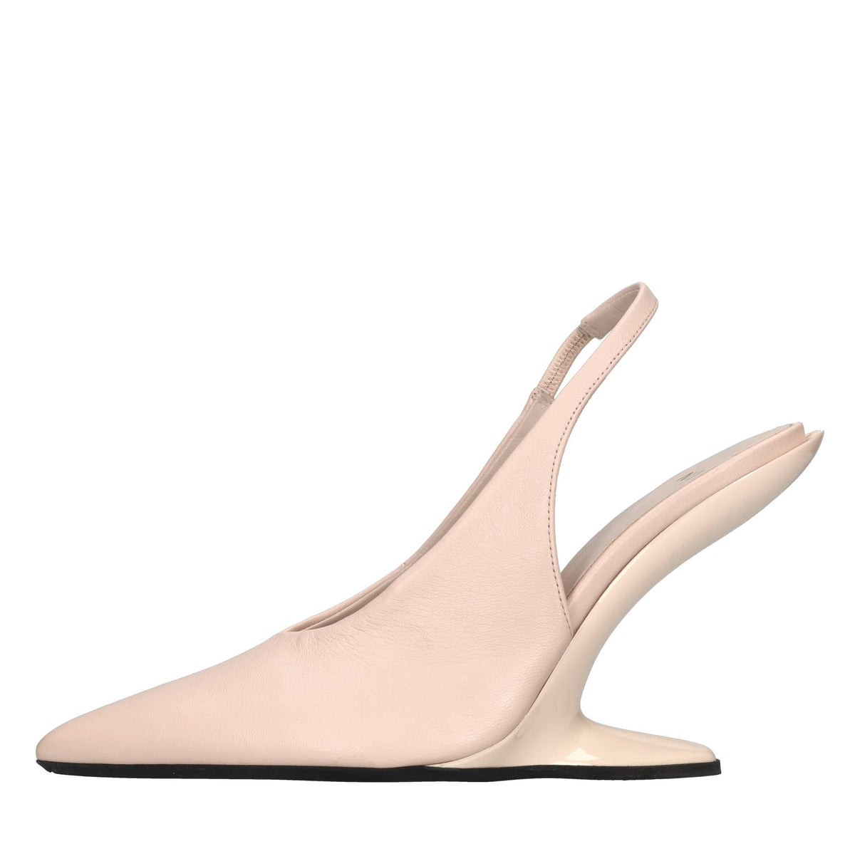 Décolleté Slingback in pelle 