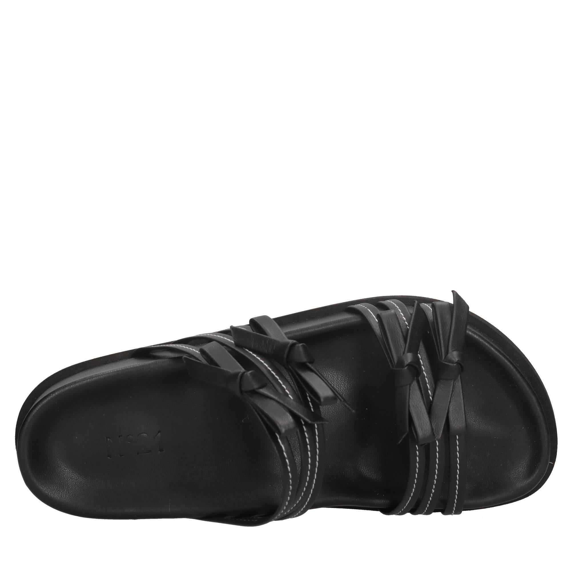 Mules in pelle 