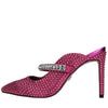 KURT GEIGER Sabot in raso e strass