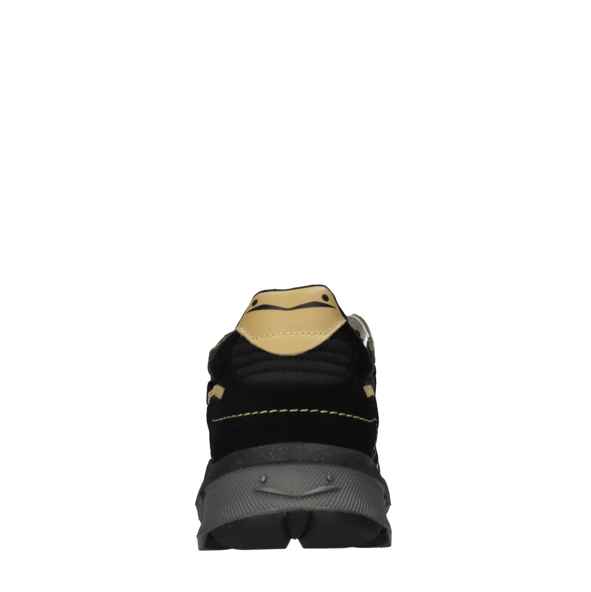 Sneakers in camoscio,pelle e tessuto 