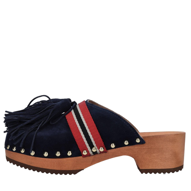 Sabot in camoscio 