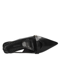 Ballerine slingback in pelle ed ecopelle 