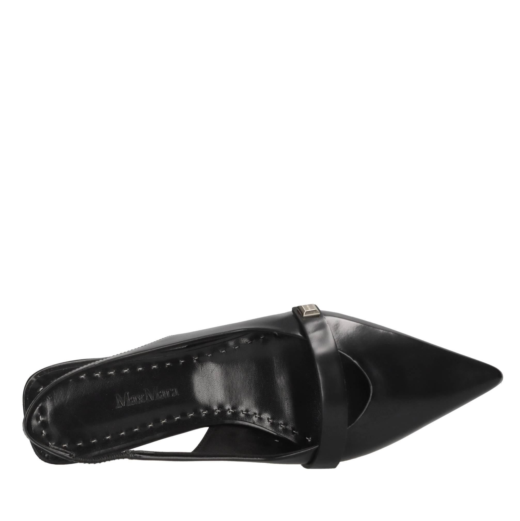 Ballerine slingback in pelle ed ecopelle 