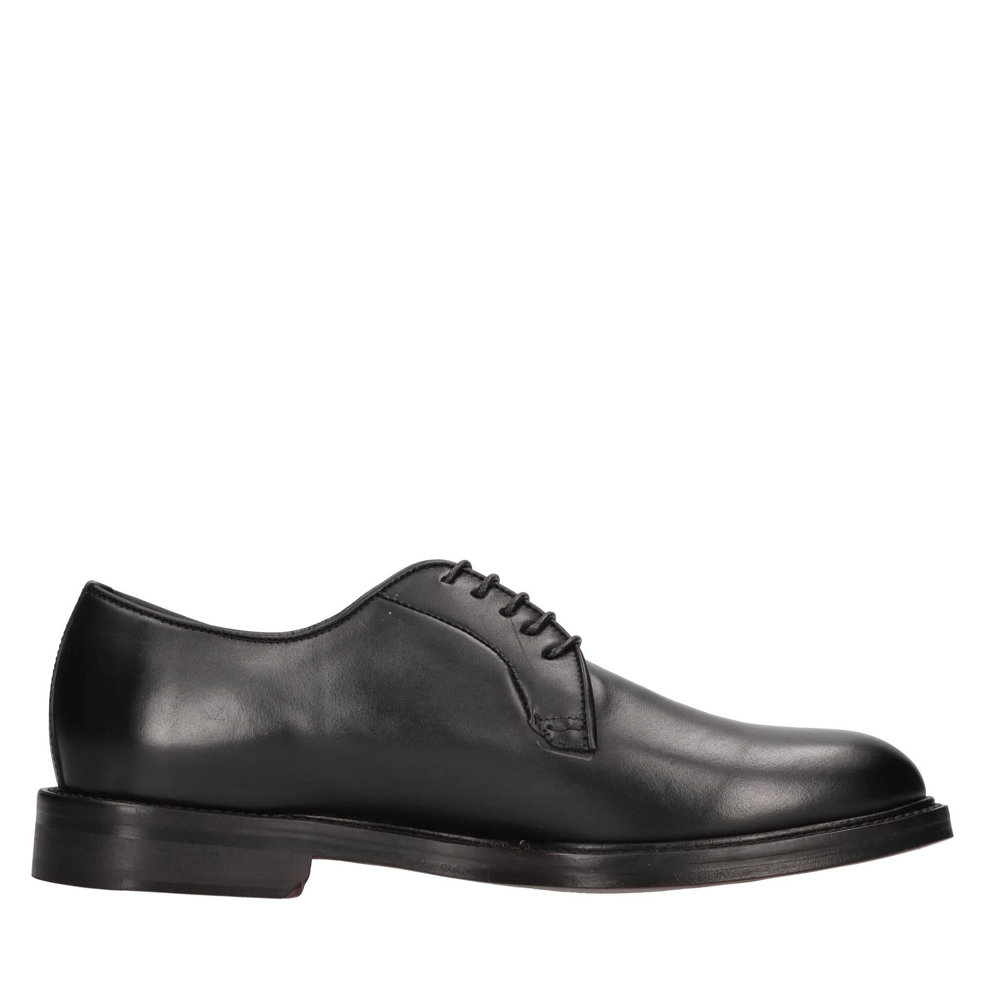 Stringate in pelle 