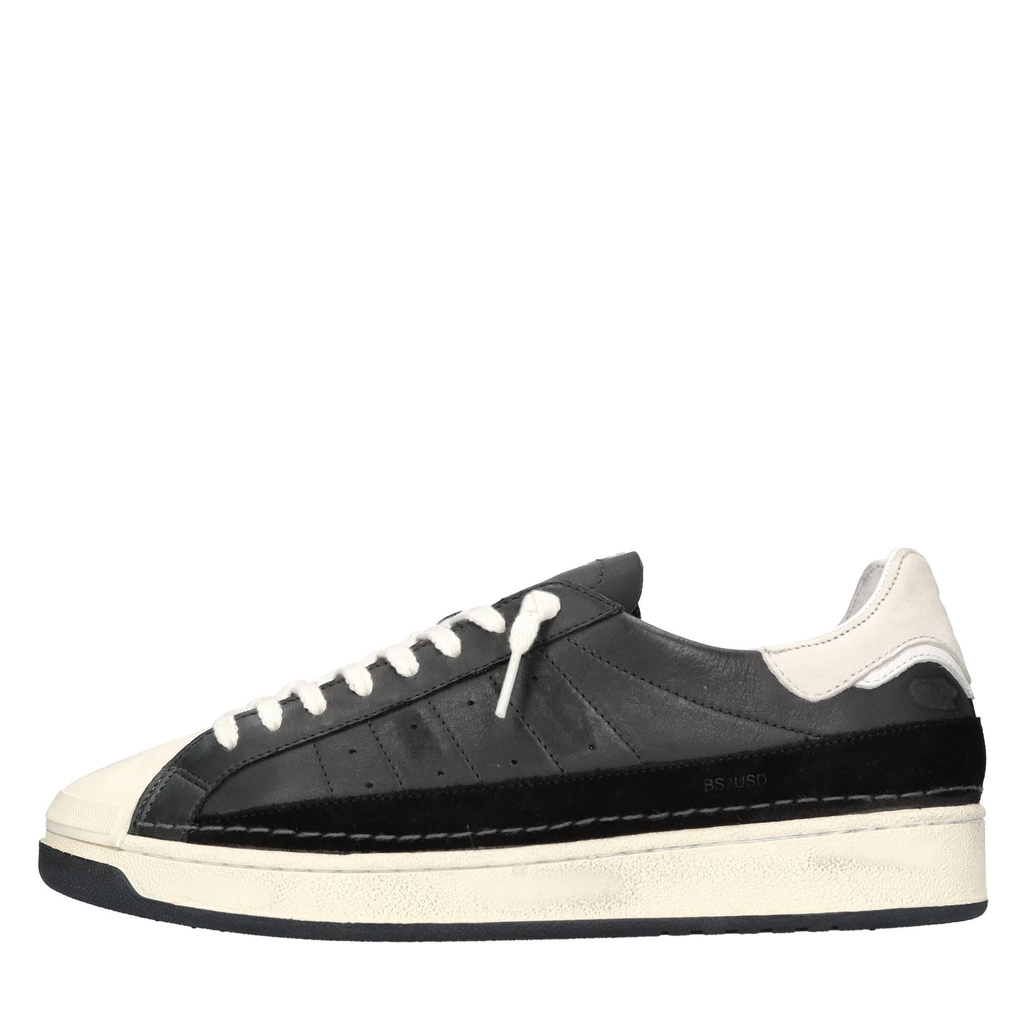 Sneakers in pelle e camoscio 