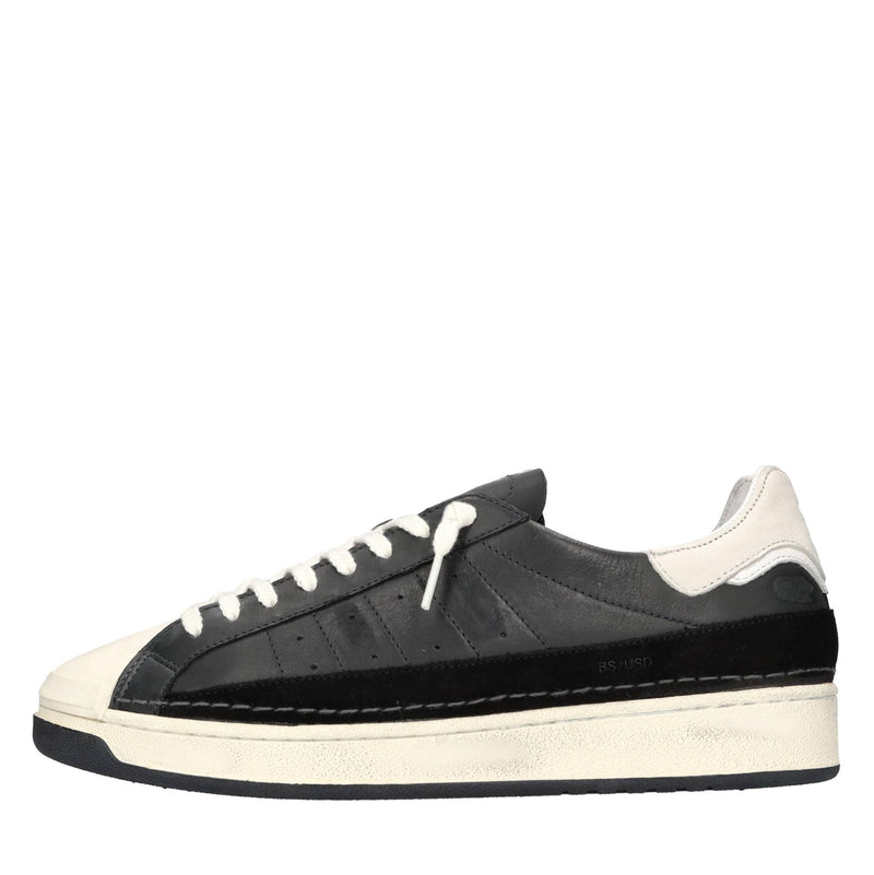Sneakers in pelle e camoscio 