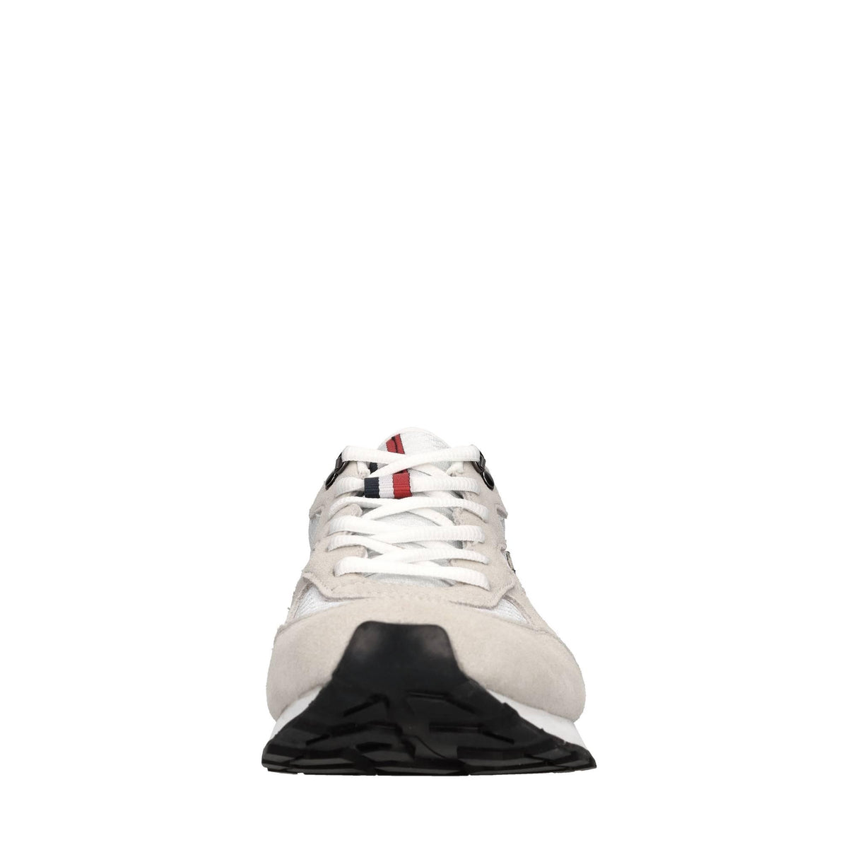 Sneakers in camoscio e tessuto 