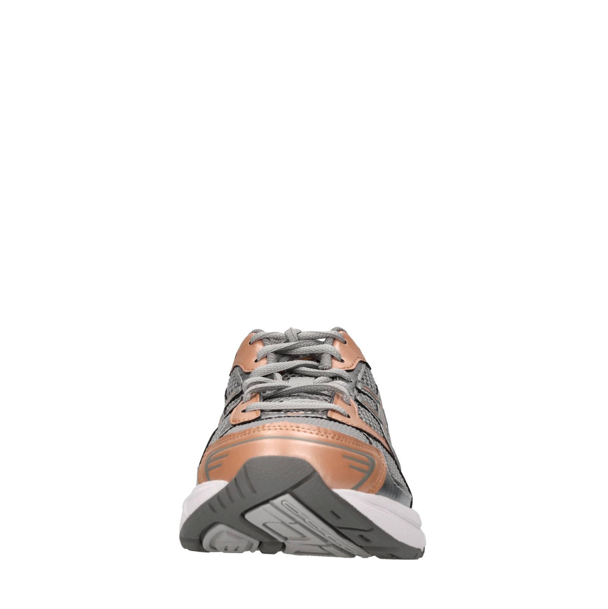 Sneakers in ecopelle e tessuto 
