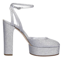 Décolleté slingback glitter 