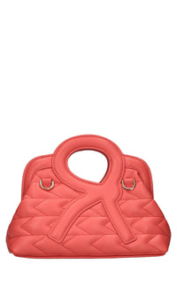 Borsa R Mini Frame Bag in ecopelle 
