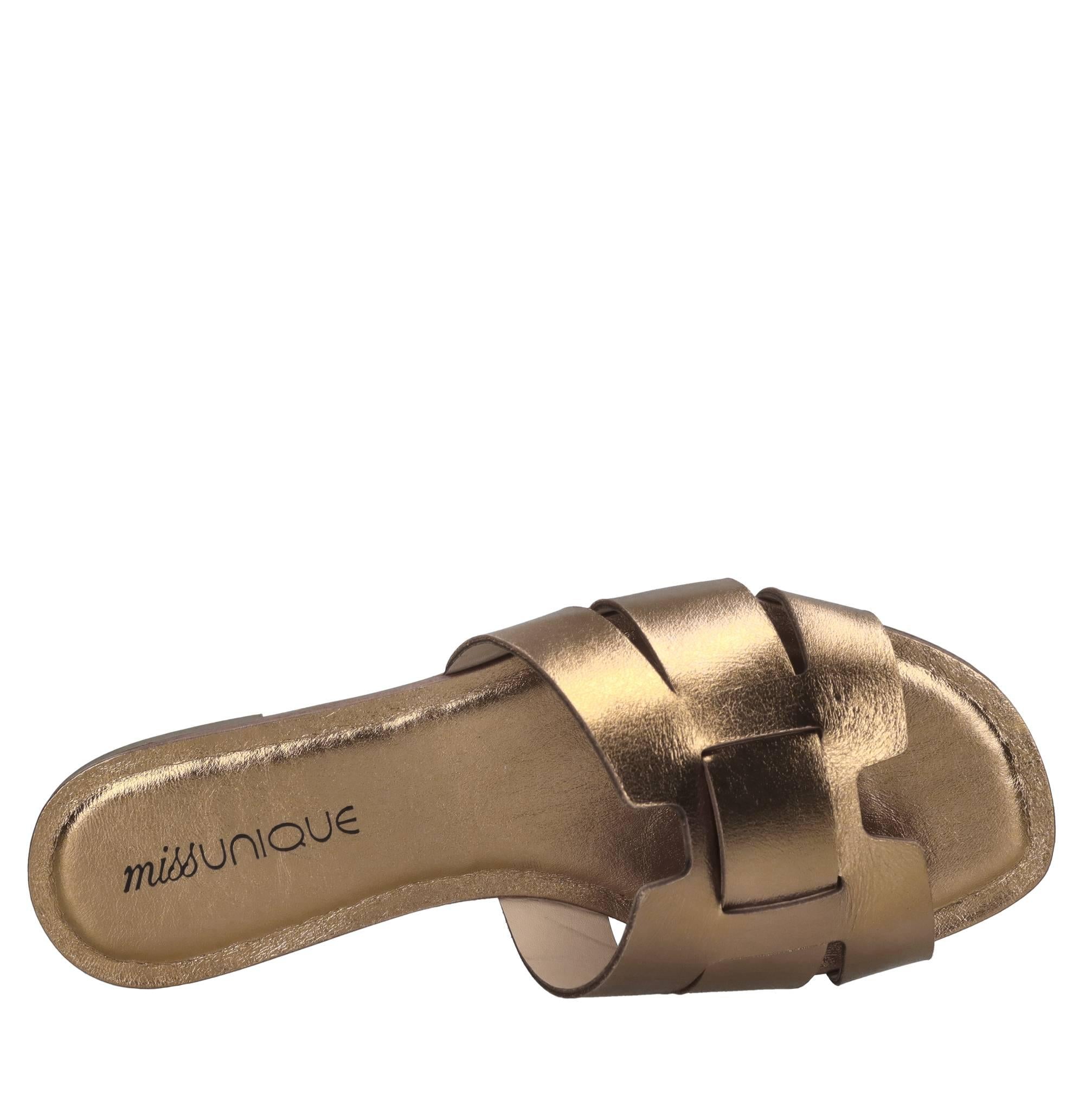 Mules in pelle 