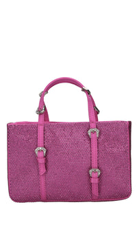 Borsa in raso e strass 