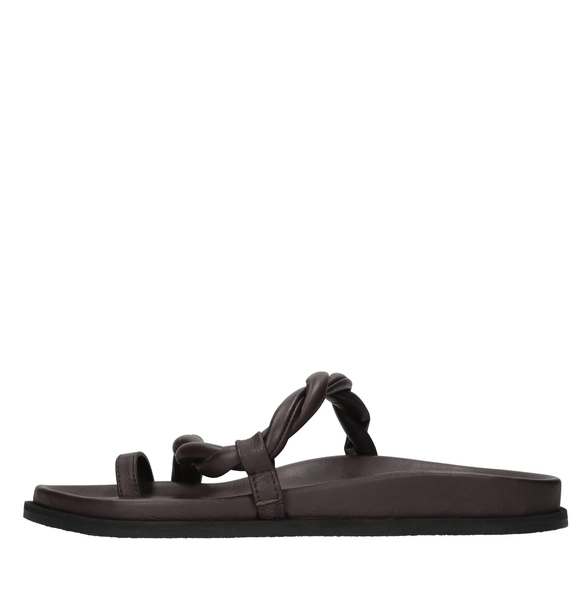 Mules in pelle 