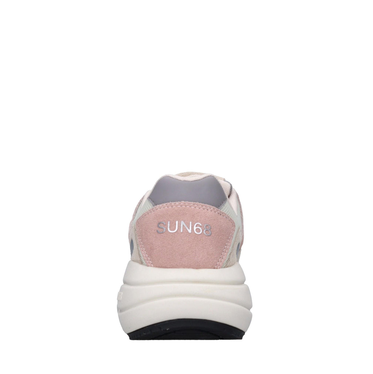 Sneakers in camoscio e tessuto 