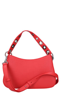 Borsa in ecopelle e borchie 