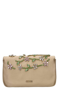 Borsa in raso e strass 