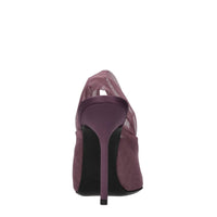 Décolleté slingback in tulle 