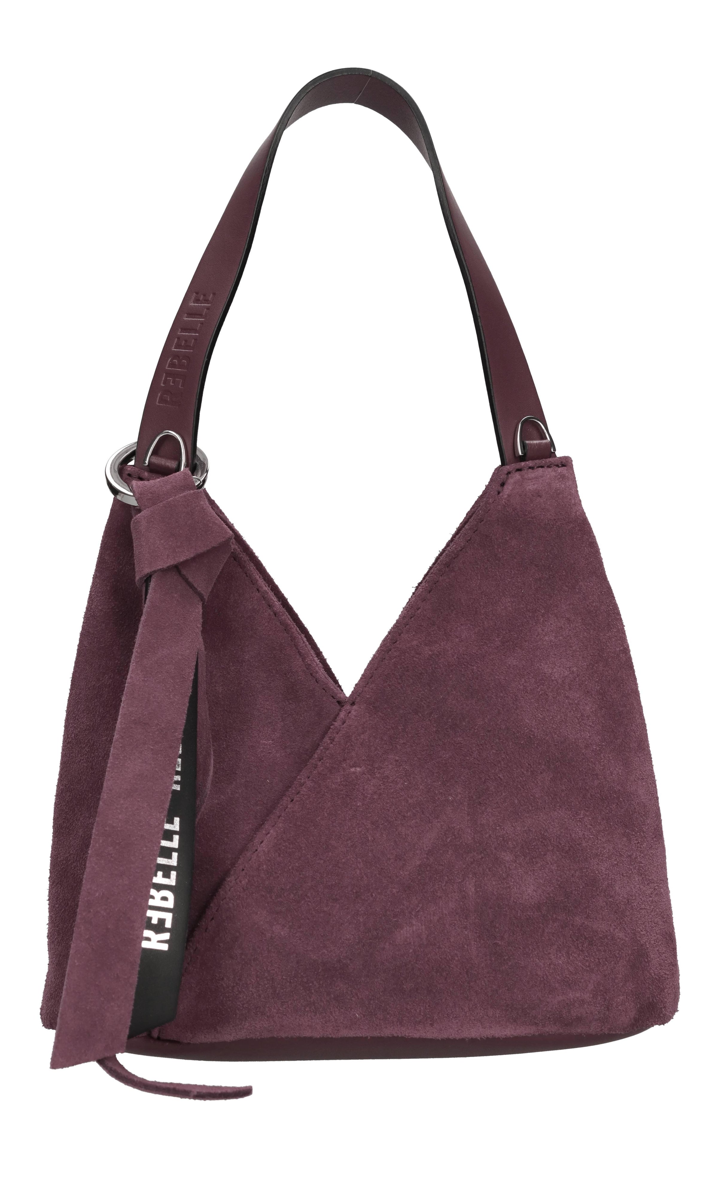 Borsa Venus Mini in camoscio e pelle 
