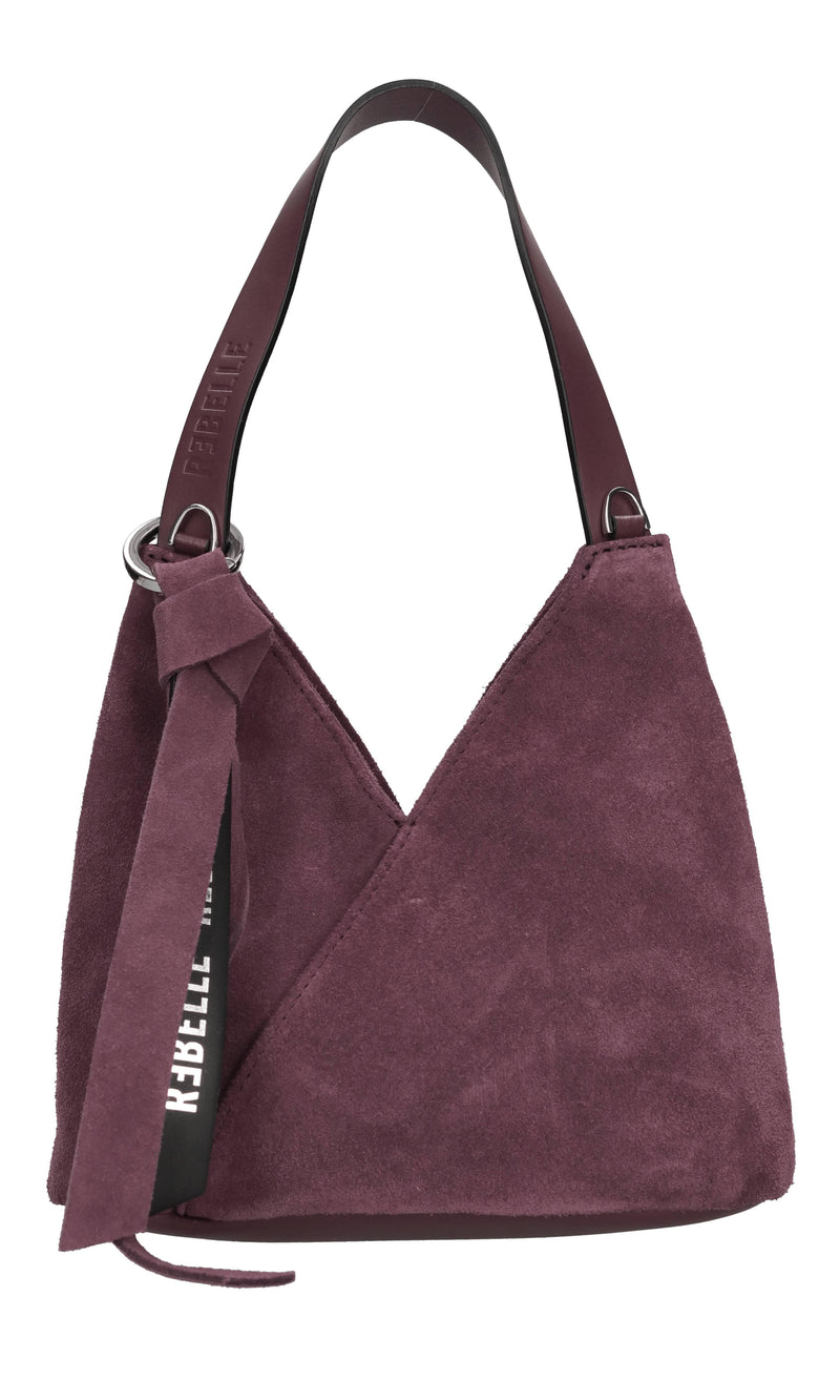 Borsa Venus Mini in camoscio e pelle 