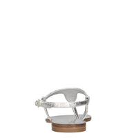 Sandali flat in pelle 