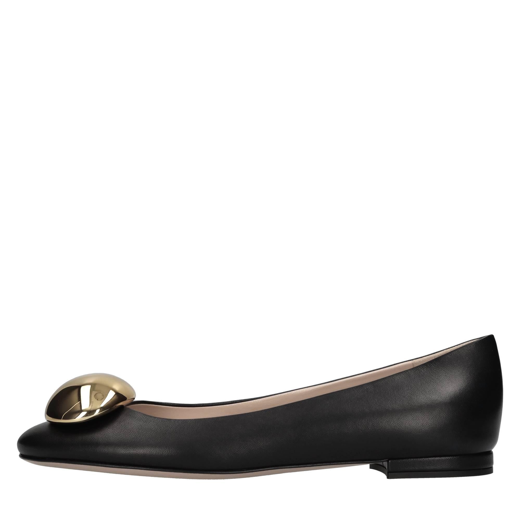 Ballerine in pelle 