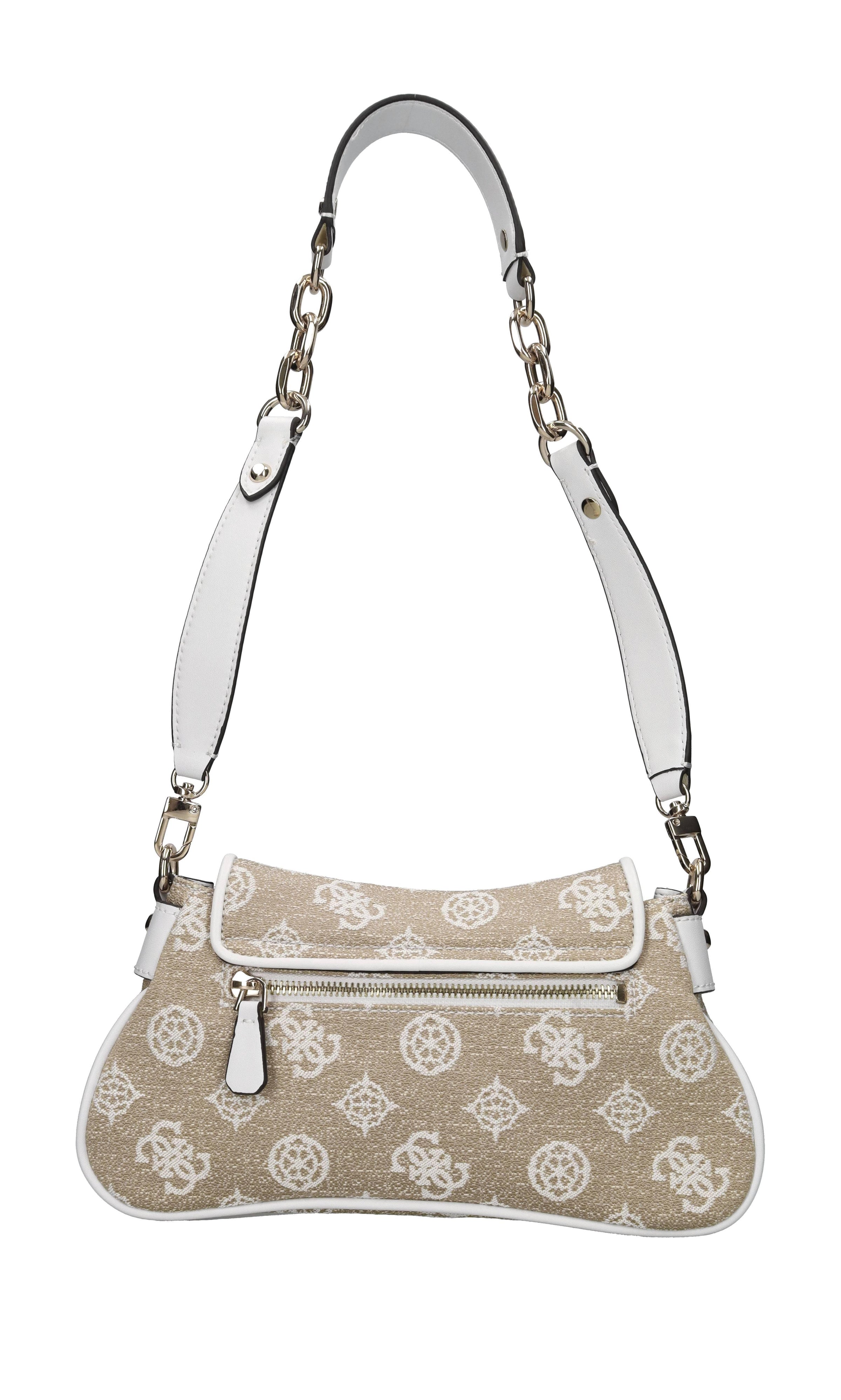 Borsa Beyza in ecopelle e tessuto 