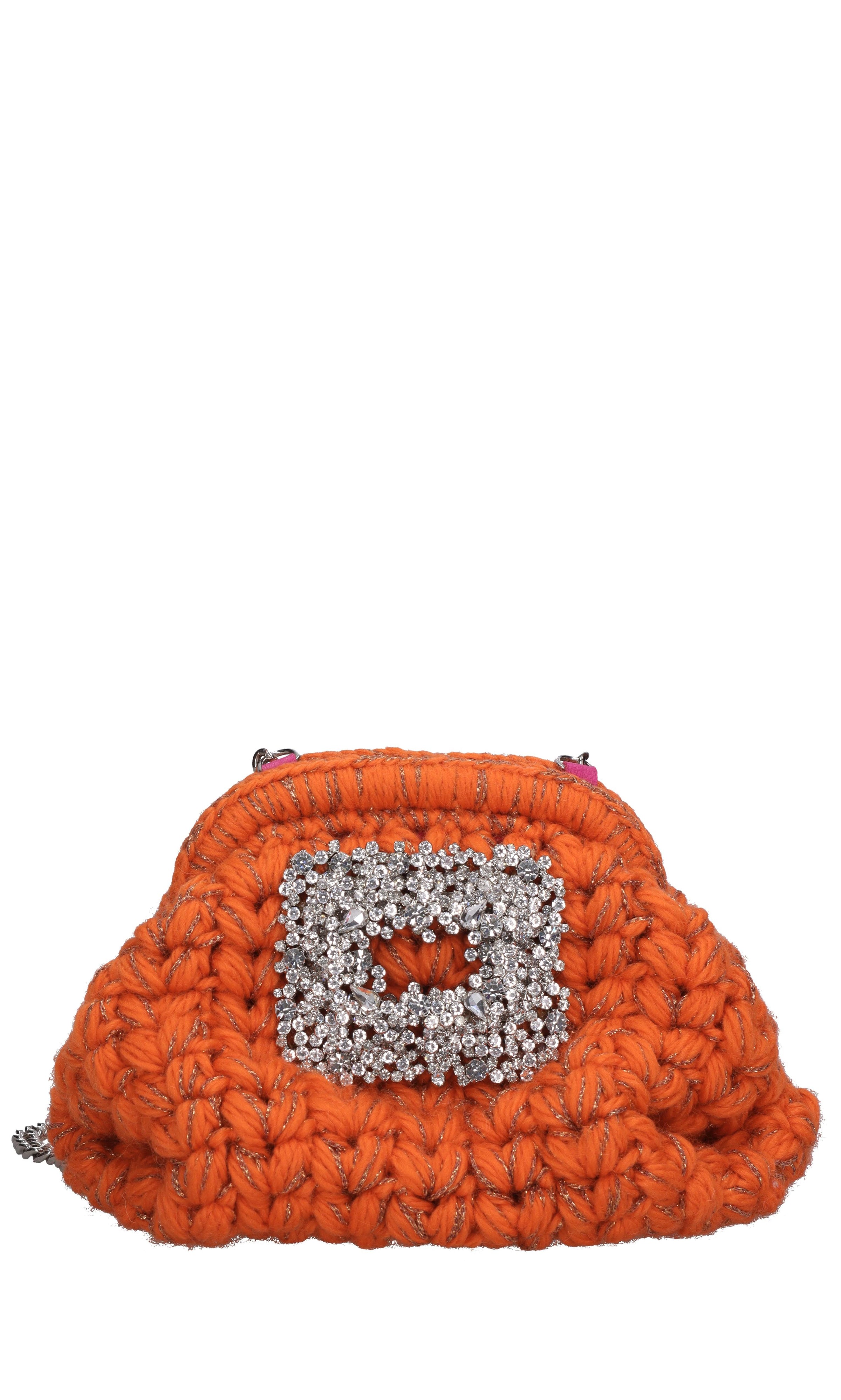 Borsa mini Mama in tessuto 