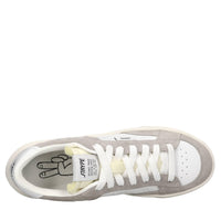 Sneakers in pelle e camoscio 