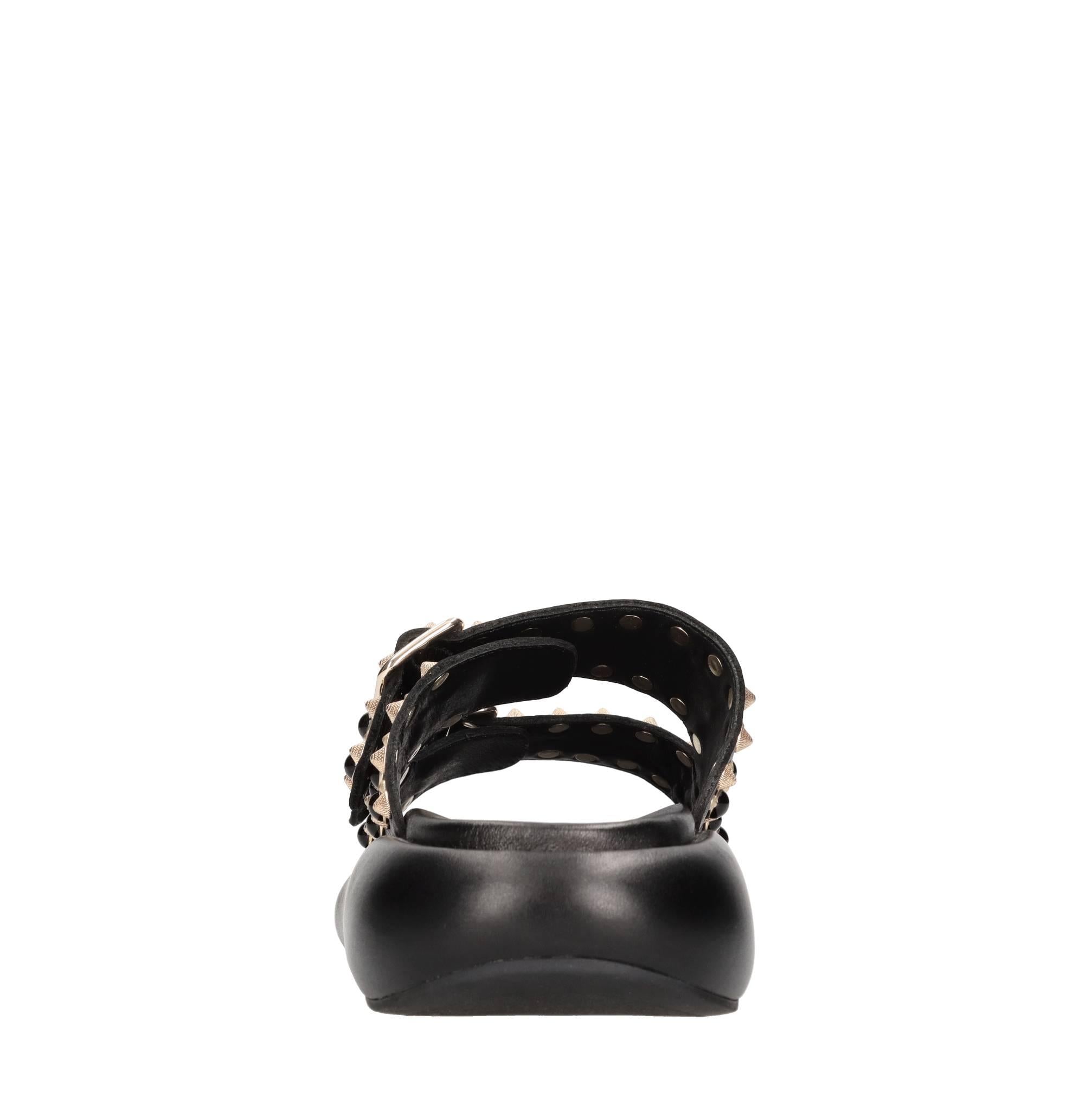 Mules in pelle 