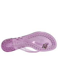 Sandali flat Jelly in PVC e Swarovski 