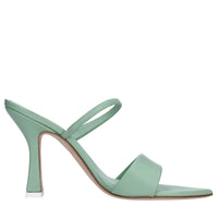 Mules in pelle 