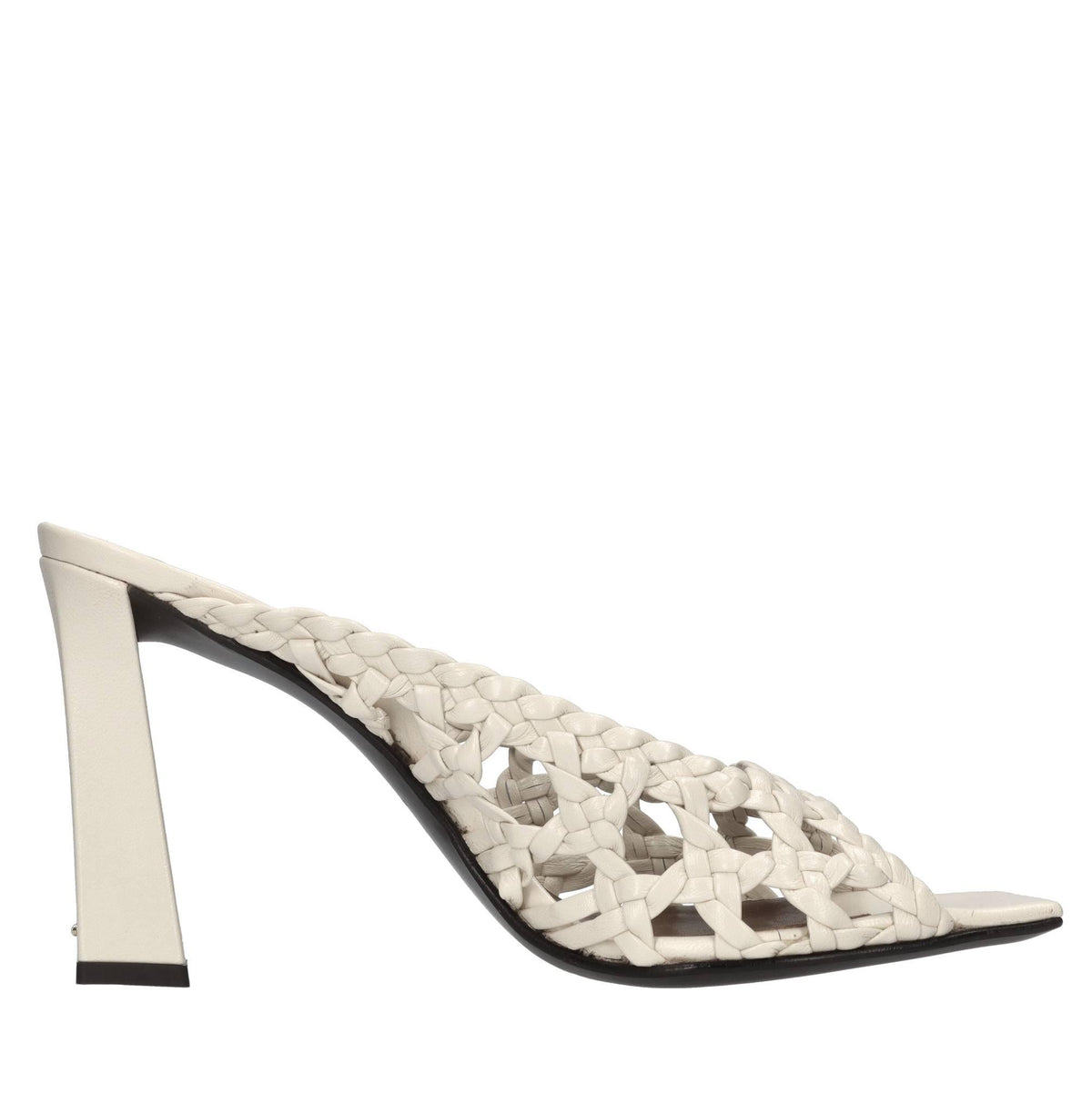 Mules Panier in pelle 