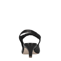 Décolleté slingback in pelle 