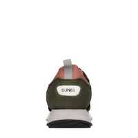 Sneakers Jaki Outdoor in camoscio, ecopelle e tessuto 