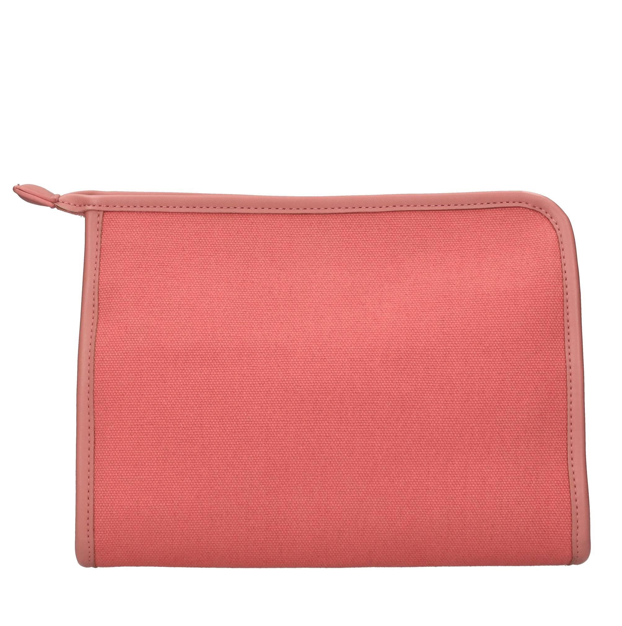 Beauty case in tessuto ed ecopelle 