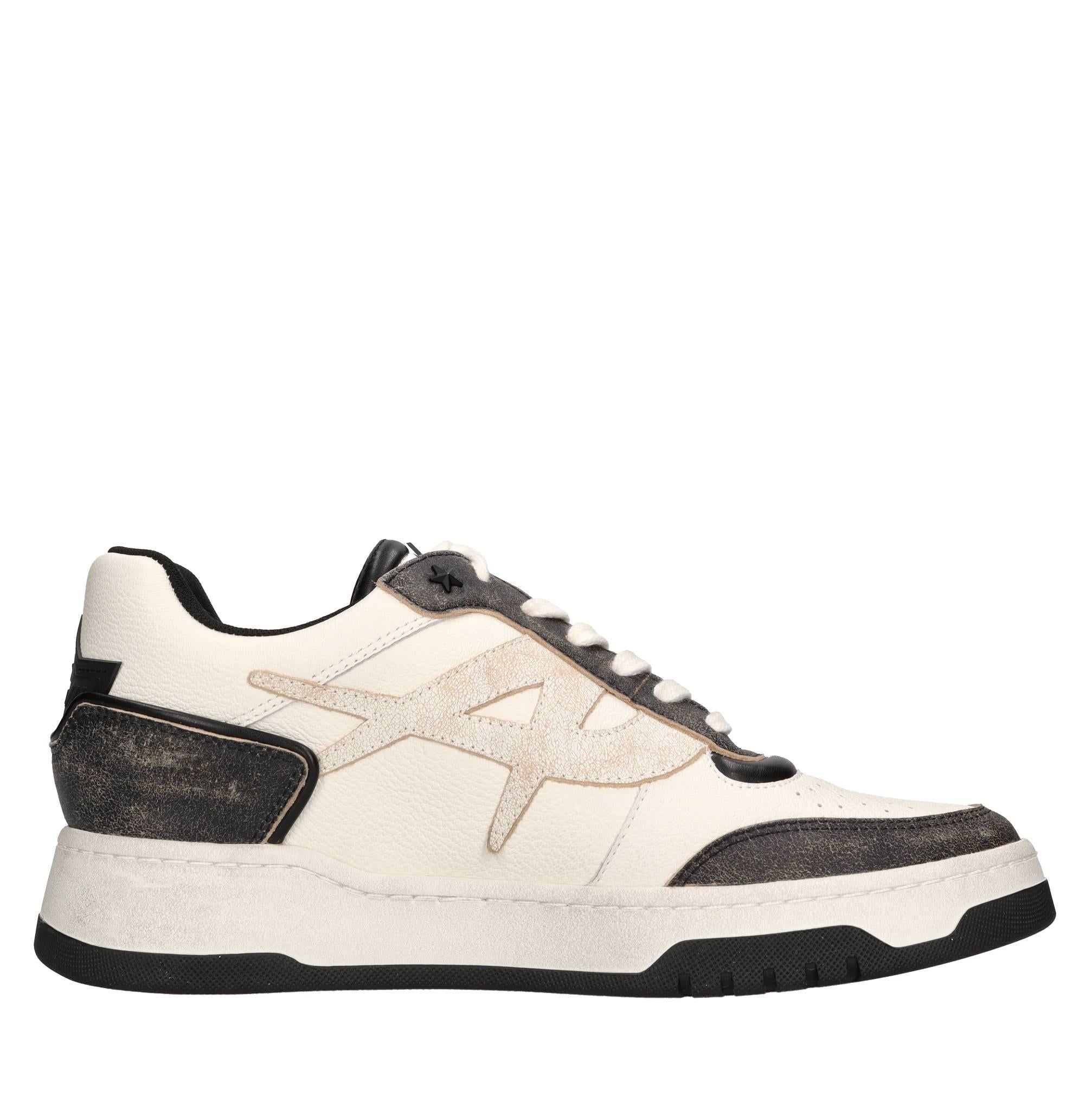 Sneakers modello BLAKE in pelle e tessuto 