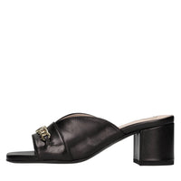 Mules in pelle 