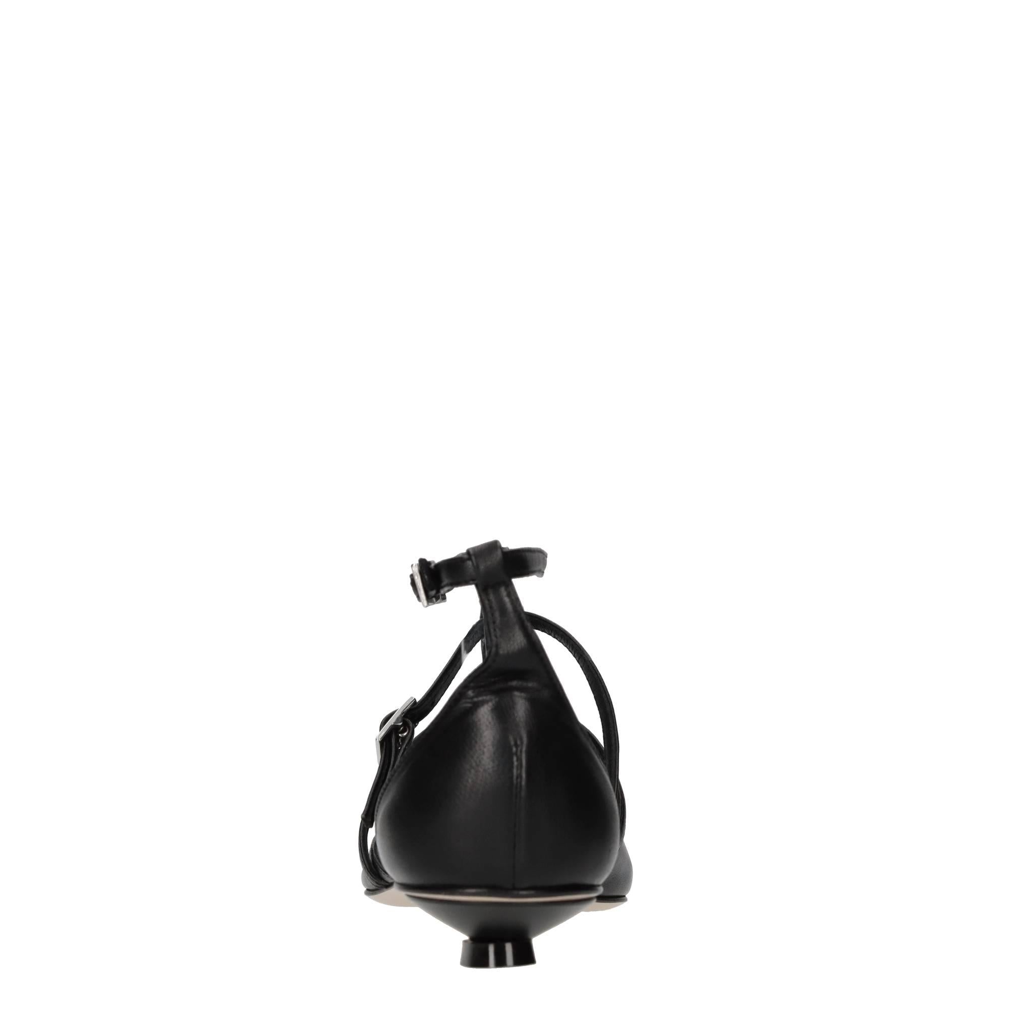 Ballerine in pelle 