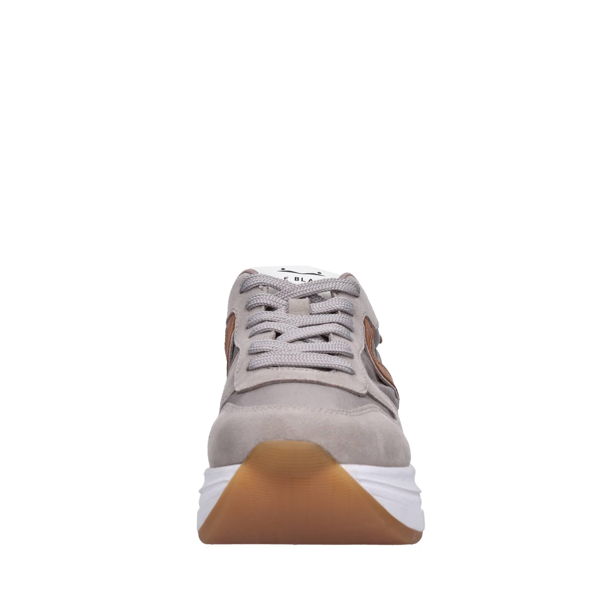 Sneakers in camoscio pelle e tessuto 