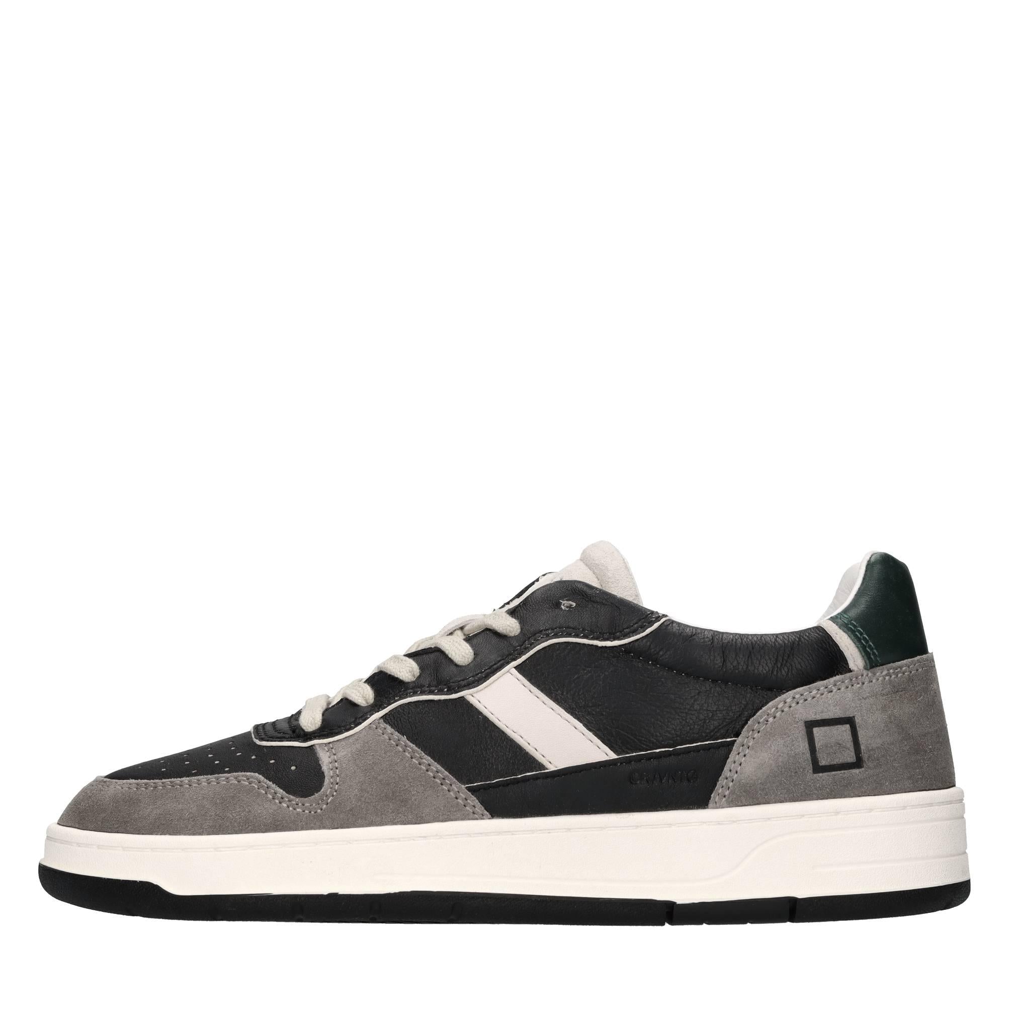 Sneakers in pelle e camoscio 