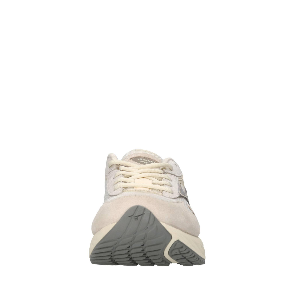 Sneakers in pelle e tessuto 