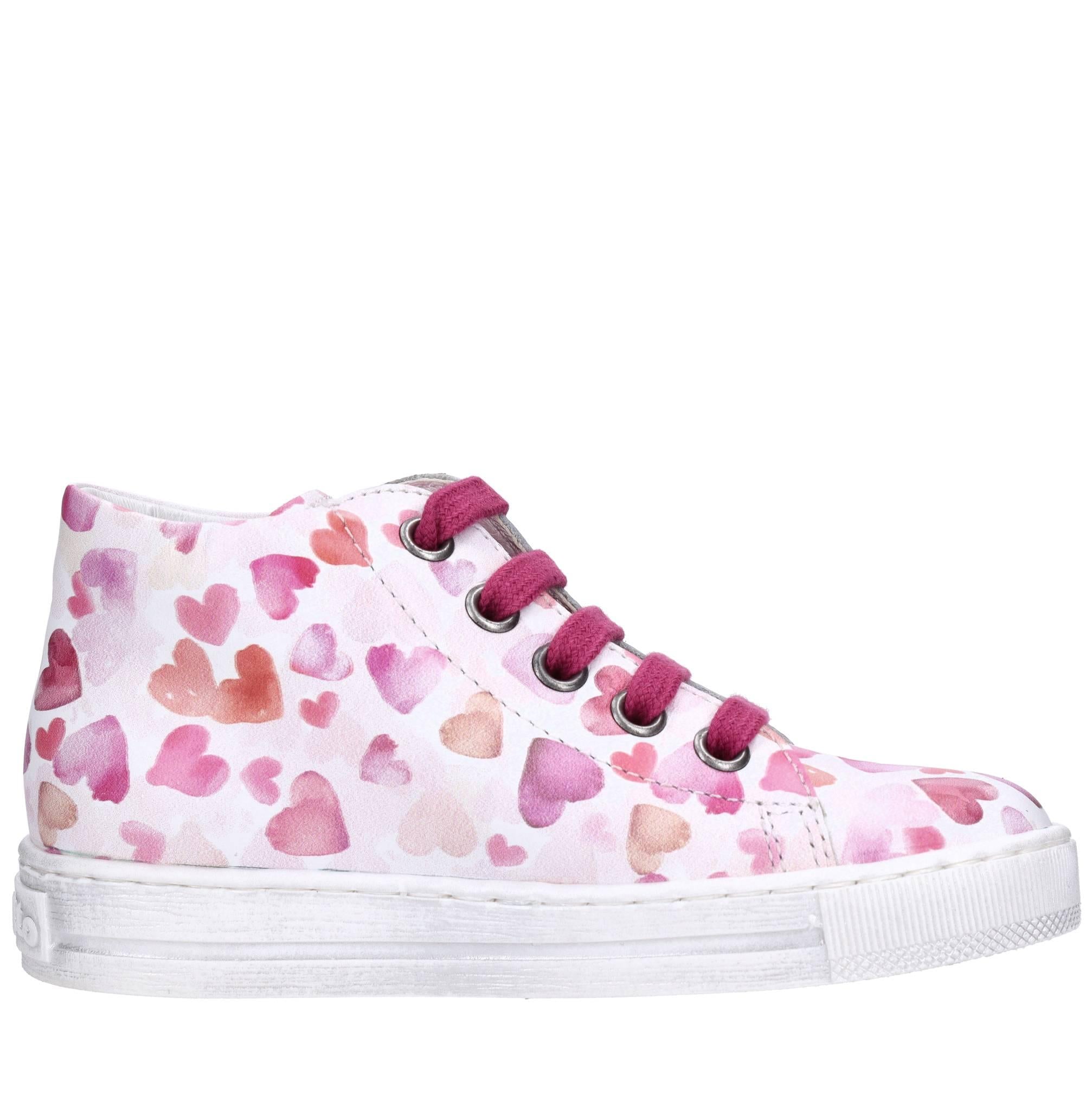 Sneakers in pelle 