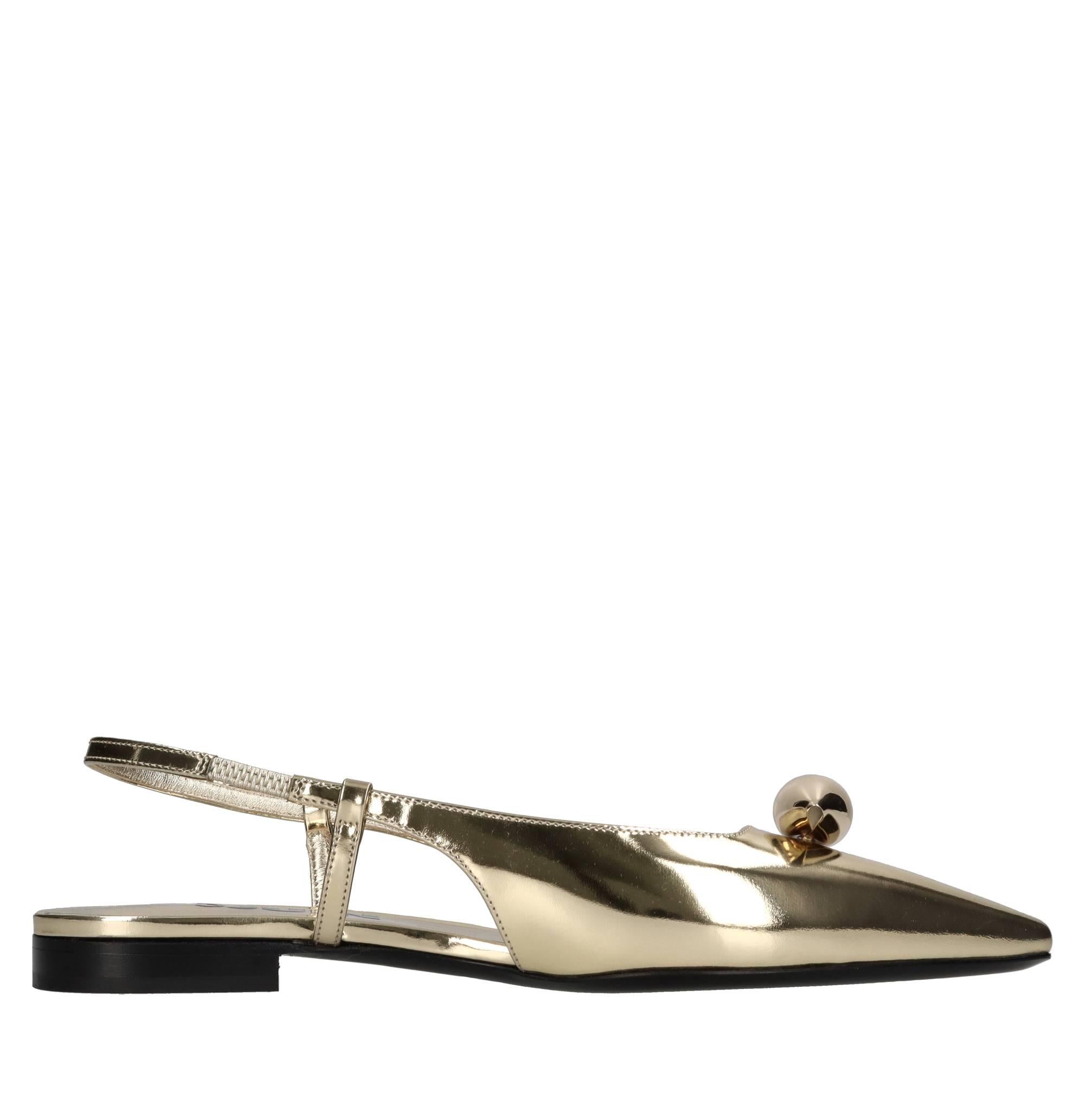 Ballerine slingback Nayla in pelle 